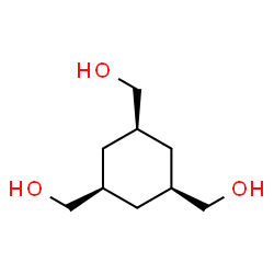 (1s,3s,5s)-cyclohexane-1,3,5-triyltrimethanol structure