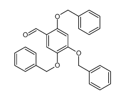 2,4,5-tris(phenylmethoxy)benzaldehyde结构式