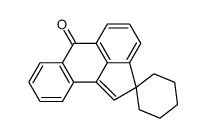 spiro[2H-aceanthrone-2,1'-cyclohexane]结构式