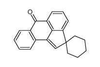 spiro[2H-aceanthrone-2,1'-cyclohexane] Structure