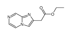 ethyl imidazo [1,2-a]pyrazine-2-acetate结构式