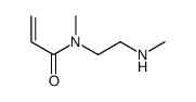 2-Propenamide,N-methyl-N-[2-(methylamino)ethyl]-(9CI) Structure