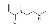 2-Propenamide,N-methyl-N-[2-(methylamino)ethyl]-(9CI)结构式