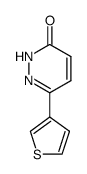 6-(3-thienyl)pyridazin-3(2H)-one结构式