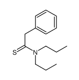 Benzeneethanethioamide,N,N-dipropyl- Structure