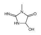 4H-Imidazol-4-one,2-amino-3,5-dihydro-5-hydroxy-3-methyl-(9CI) picture