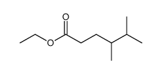 ethyl 4,5-dimethylhexanoate Structure