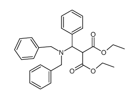 (N,N-dibenzylaminobenzyl)malonate de diethyle结构式