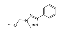 2-methoxymethyl-5-phenyltetrazole Structure