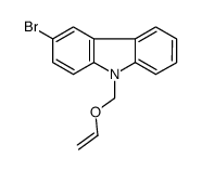 3-bromo-9-(ethenoxymethyl)carbazole Structure