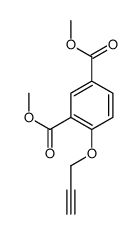 dimethyl 4-prop-2-ynoxybenzene-1,3-dicarboxylate结构式