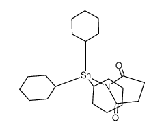 N-succinimide tricyclohexylstannane结构式