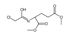 dimethyl (2S)-2-[(2-chloroacetyl)amino]pentanedioate结构式