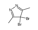 4,4-Dibromo-3,5-dimethyl-4H-pyrazole Structure