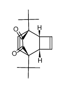 1,6-Di-tert-butyltricyclo[4.2.2.02,5]deca-3,7-diene-9,10-dione Structure