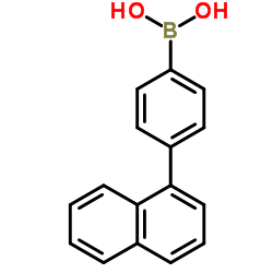 4-(1-萘基)苯硼酸图片