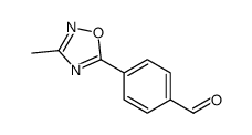 4-(3-Methyl-1,2,4-oxadiazol-5-yl)benzaldehyde structure