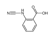 2-cyanamidobenzoic acid Structure