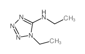 N,1-diethyltetrazol-5-amine Structure