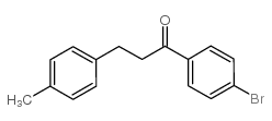 4'-BROMO-3-(4-METHYLPHENYL)PROPIOPHENONE结构式