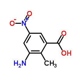 3-Amino-2-methyl-5-nitrobenzoic acid Structure