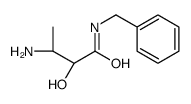 (2S,3S)-3-amino-N-benzyl-2-hydroxybutanamide结构式