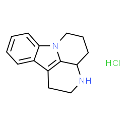 2,3,3a,4,5,6-hexahydro-1H-indolo[3,2,1-de][1,5]naphthyridine monohydrochloride结构式