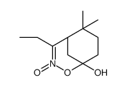 8-ethyl-2,2-dimethyl-7-oxido-6-oxa-7-azoniabicyclo[3.3.1]non-7-en-5-ol结构式