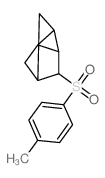 3-(4-methylphenyl)sulfonyl-2,3,4,5,6,7-hexahydro-1H-tricyclo[2.2.1.02,6]heptane结构式