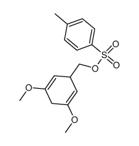 3,5-Dimethoxy-1,4-dihydro-benzylalkohol-p-toluolsulfonsaeureester结构式