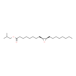 isobutyl cis-3-octyloxiran-2-octanoate结构式