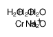 potassium,sodium,oxido-(oxido(dioxo)chromio)oxy-dioxochromium Structure