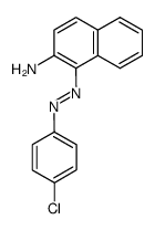 1-(4'-chlorobenzeneazo)-2-amino-naphthalene Structure