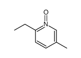 Pyridine, 2-ethyl-5-methyl-, 1-oxide (9CI)结构式