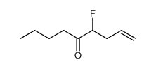 1-Nonen-5-one,4-fluoro- Structure