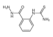o-hydrazidocarbonylphenylthiourea结构式