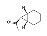 exo-7-acetylbicyclo(4.1.0)heptane Structure