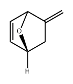 7-Oxabicyclo[2.2.1]hept-2-ene, 5-methylene-, (1R)- (9CI) Structure