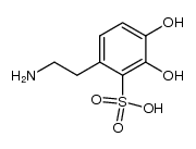 dopamine-2-sulfonic acid结构式