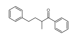 α-methyl-γ-phenylbutyrophenone结构式