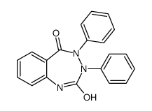 3,4-diphenyl-1H-1,3,4-benzotriazepine-2,5-dione结构式