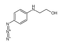 2-(4-azidoanilino)ethanol结构式