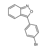 2,1-BENZISOXAZOLE, 3-(4-BROMOPHENYL)-结构式