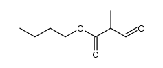 butyl 2-methyl-3-oxopropanoate结构式