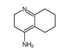 4-Quinolinamine,2,3,5,6,7,8-hexahydro-(9CI) Structure