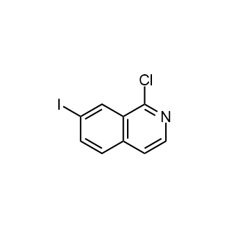 1-Chloro-7-iodoisoquinoline Structure