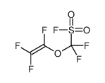 difluoro(1,2,2-trifluoroethenoxy)methanesulfonyl fluoride Structure