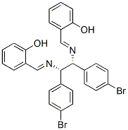 PHENOL, 2,2''-[[1,2-BIS(4-BROMOPHENYL)1,2-ETHANEDIYL]BIS(NITRILOMETHYLIDYNE)]BIS- R,S picture