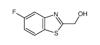 (5-氟苯并[d]噻唑-2-基)甲醇结构式