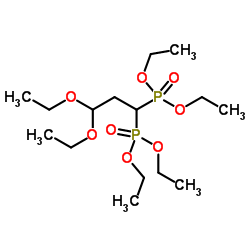 Tetraethyl (3,3-diethoxy-1,1-propanediyl)bis(phosphonate) Structure